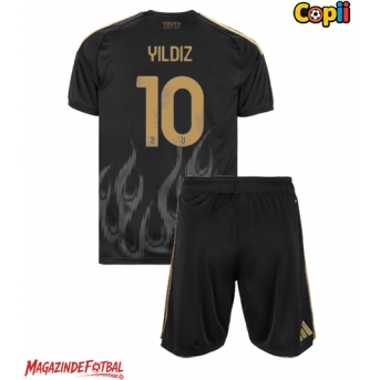Juventus Kenan Yildiz #10 Echipament de Fotbal Replică 2026-27 Copii Treilea (+ Șorturi)
